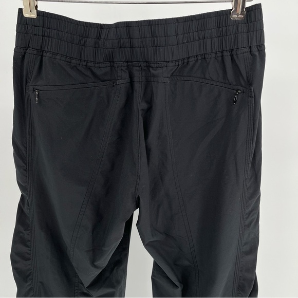 Athleta Women’s La Viva Ruched Jogger Size 4 Straight Leg Yoga Athleisure Black - Picture 7 of 11